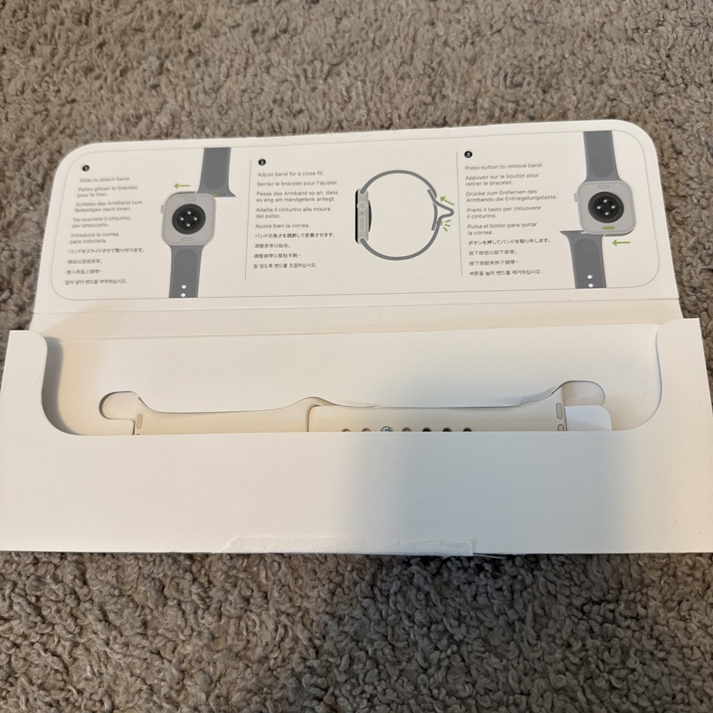 Apple Watch Sport Band in Light Blush for 42mm  NEW